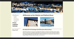 Desktop Screenshot of pfadiheimdavos.ch